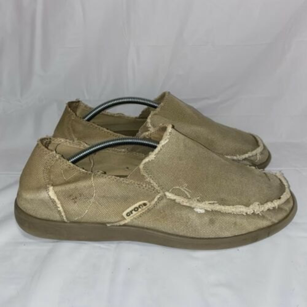 Crocs Santa Cruz KhakiSlip-On Loafers Shoes Men’s Size 12